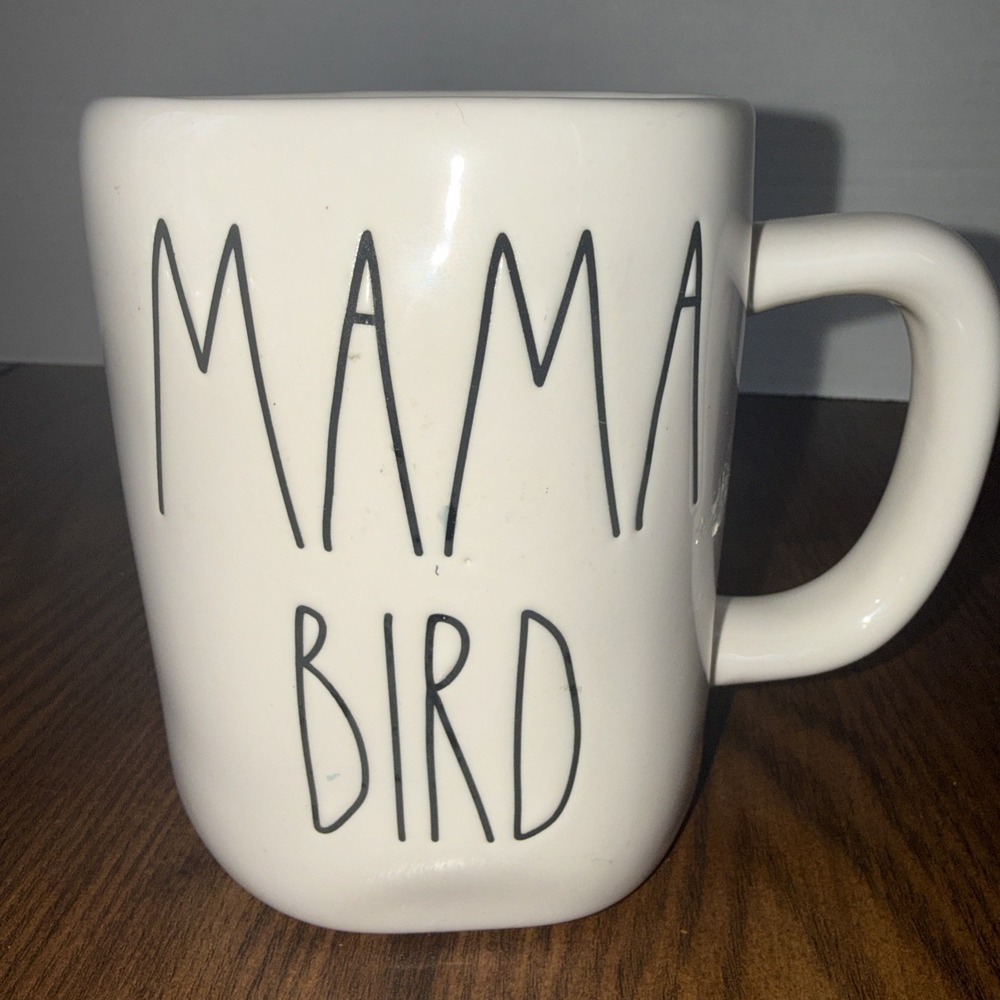 Rae Dunn Mug 'Mama Bird' Artisan Collection Housewares Oversized 18oz 4.5"H - Picture 5 of 5